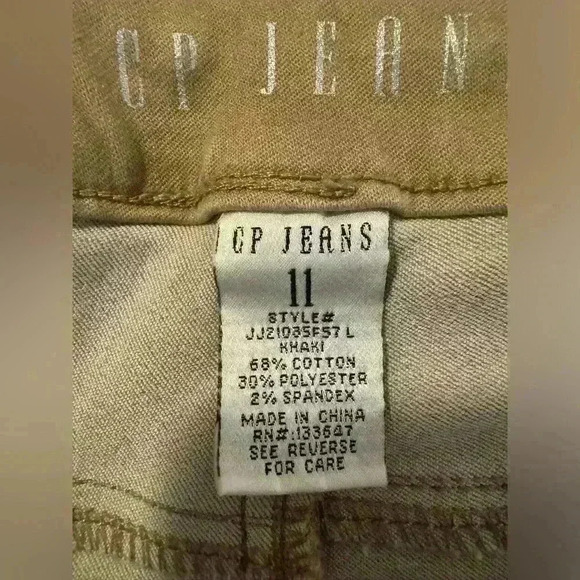 Women’s Tan CP Jeans - Picture 3 of 7